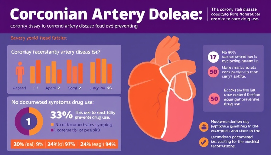 Informative infographic on first-time heart attacks prevention statistics