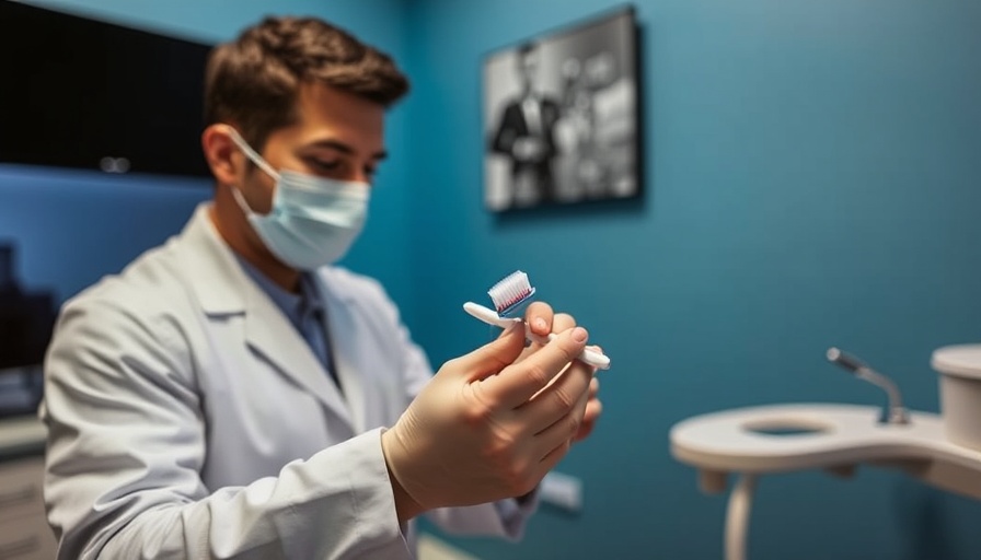 San Diego Dentist Staying Super with Toothbrush Line