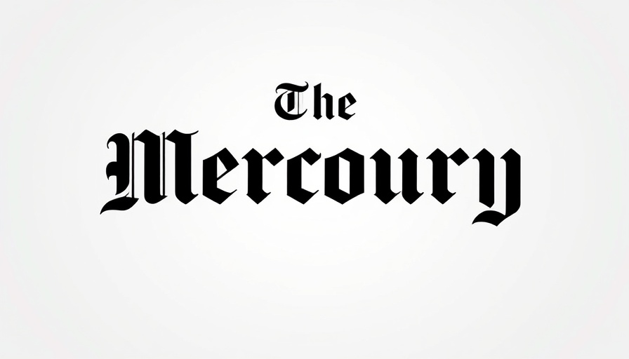 The Mercury News logo in bold Gothic font.
