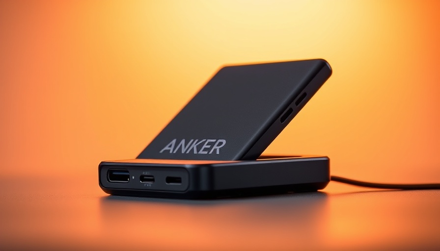 Prime Day Anker Deals: Anker Solix power station on display.