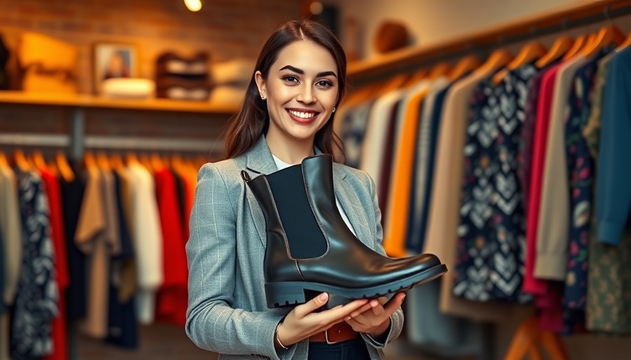 Businesswoman hosting a live shopping session for business success.