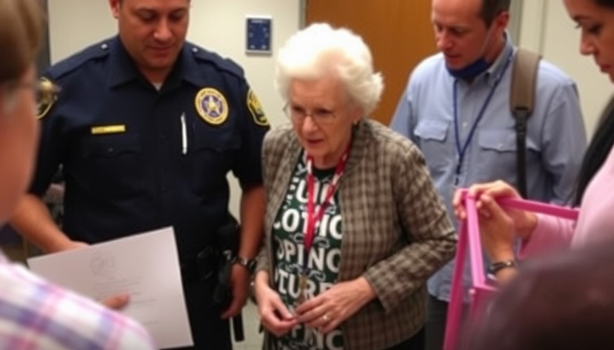ICE handcuffs 71-year-old grandmother, a US citizen, at San Diego immigration court
