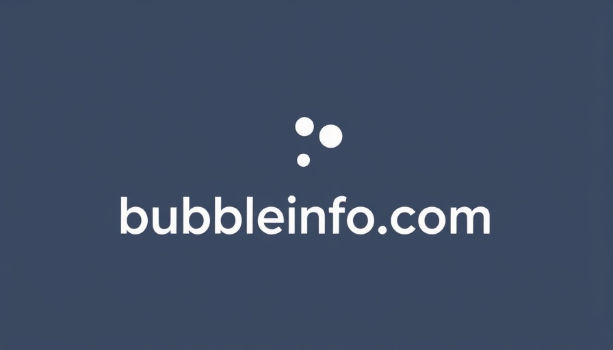 Bubbleinfo.com logo representing minimalistic design.