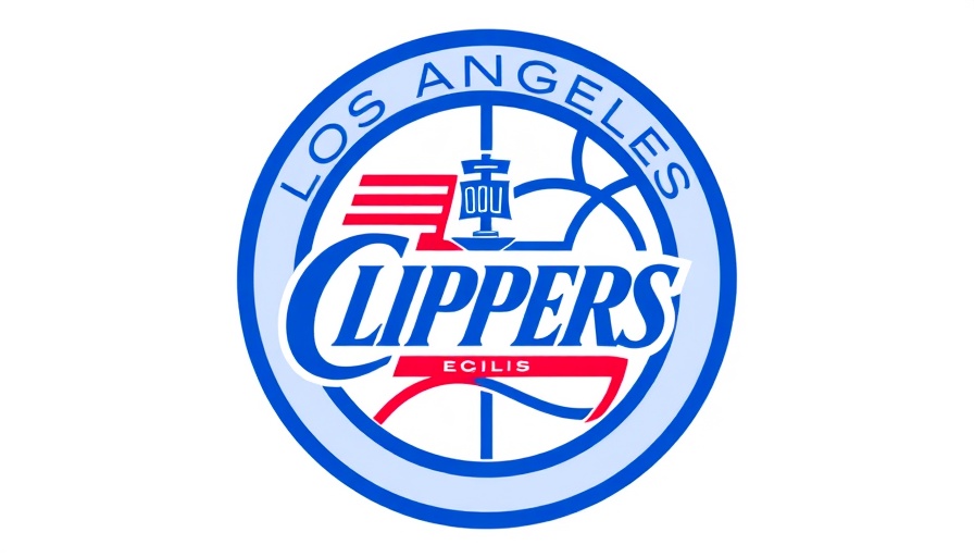 Los Angeles Clippers logo with ship design.