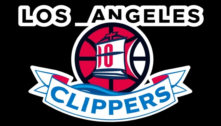 Los Angeles Clippers team logo, nautical and bold design.
