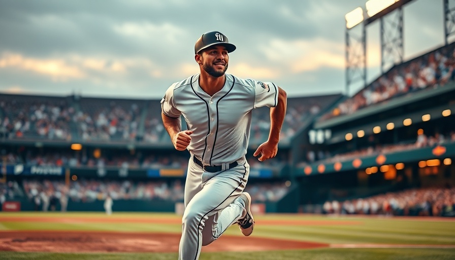 San Diego Padres player running during a game, local news coverage.