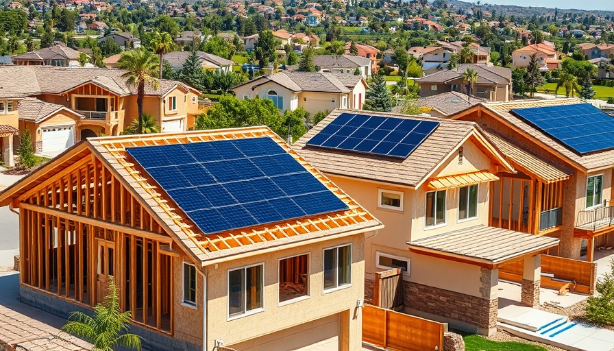 New homes in construction amid California housing crisis.