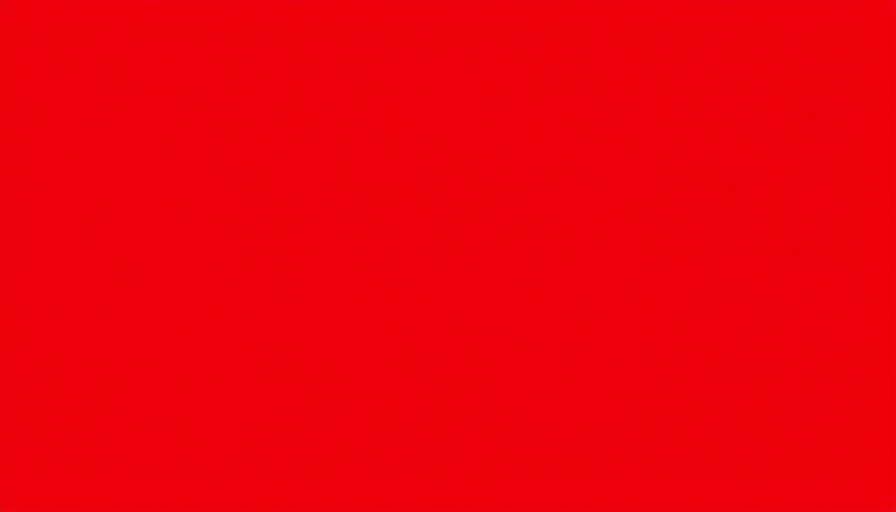 Solid red background representing Adobe Premier League Partnership.
