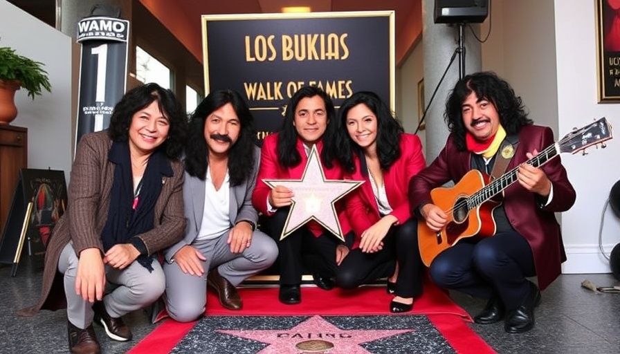 Mexican pioneer band Los Bukis to get their star on the Hollywood Walk of Fame