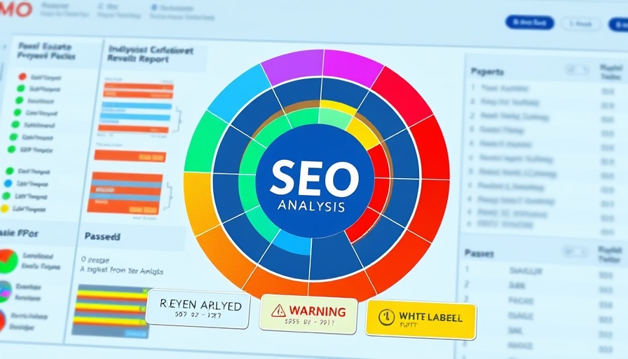 Detailed SEO analysis report for real estate website