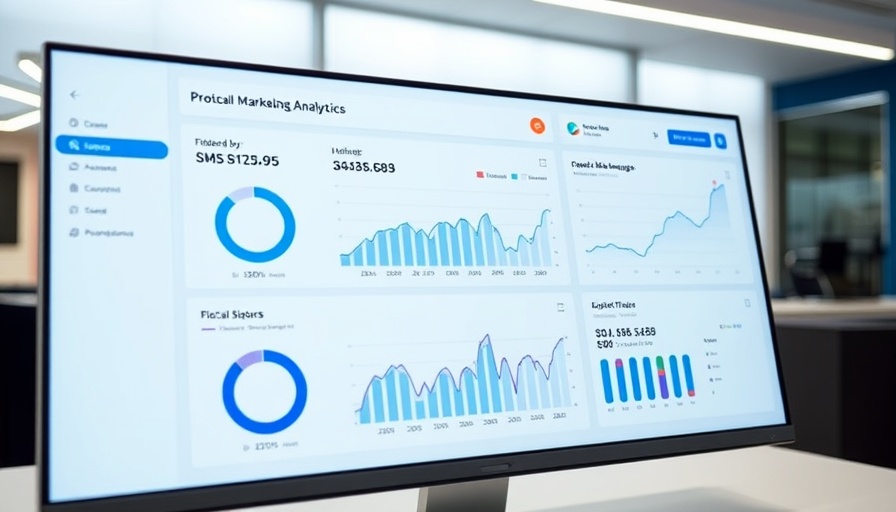 SMS marketing analytics dashboard for San Diego County.