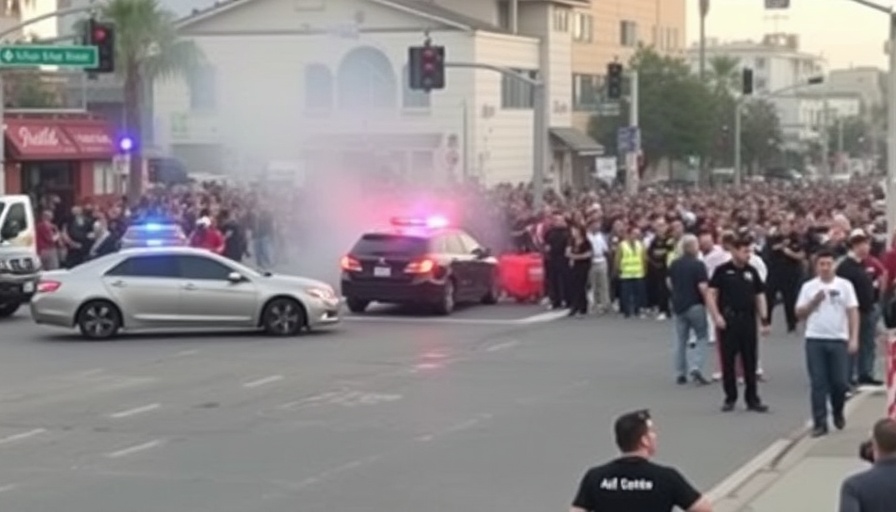 Vehicle drives into Los Angeles crowd injuring at least 30; 7 in critical condition