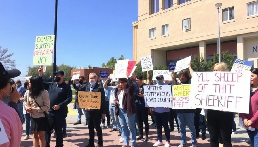 Protesters call on Contra Costa sheriff to stop cooperating with ICE