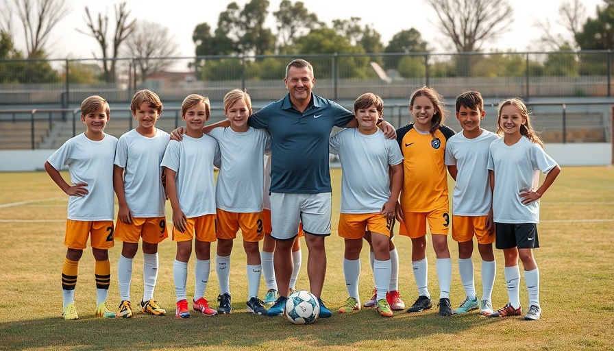 Miller Moss fresh start at Louisville: youth soccer team photo.
