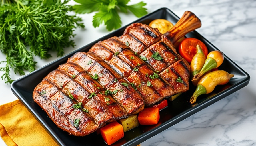 Understanding portion sizes without measuring through a vibrant meal image