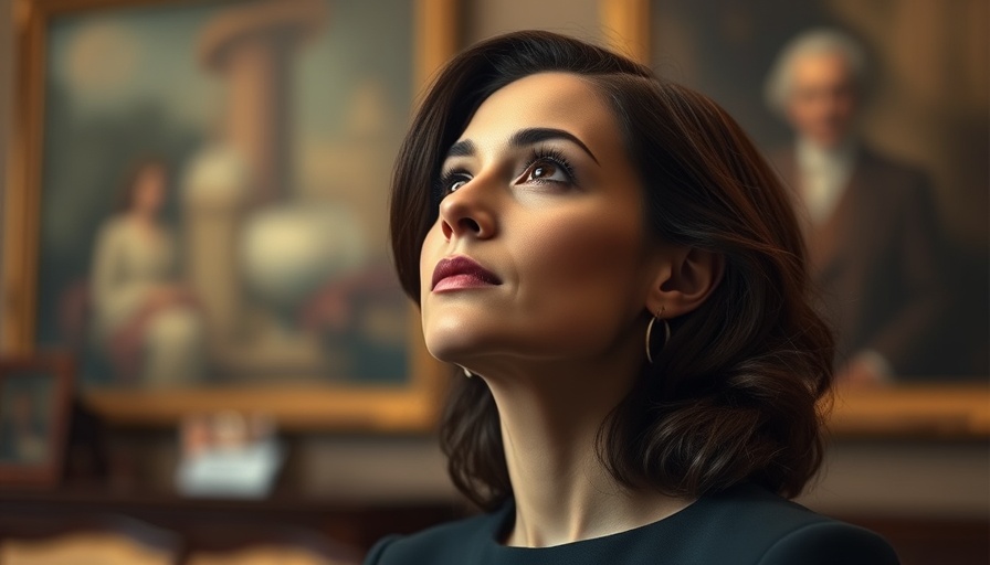 Elegant woman in a formal setting, San Jose news.