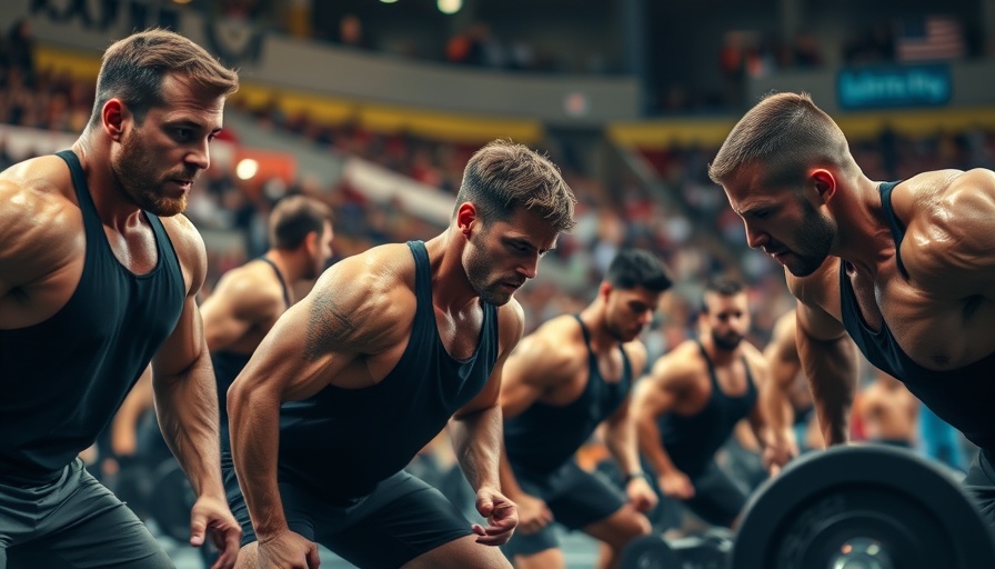 Athletes poised to compete at 2025 CrossFit Games.
