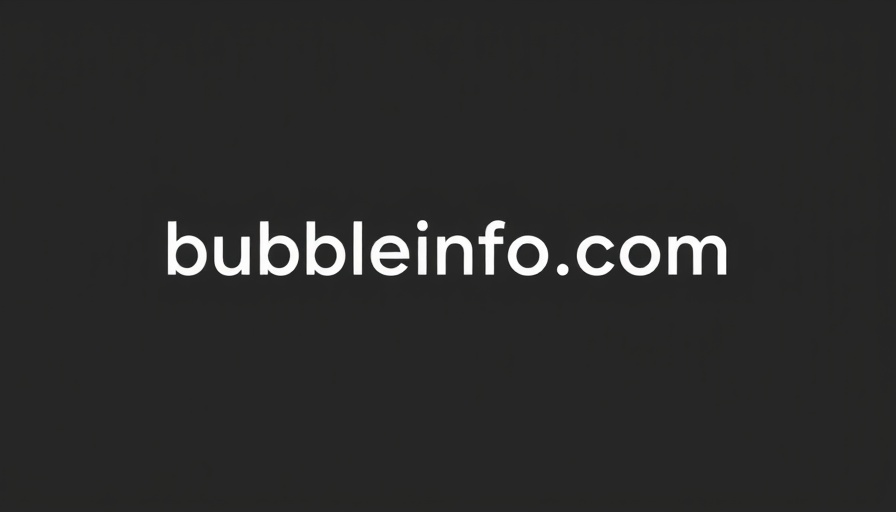Minimalistic 'bubbleinfo.com' logo for NSDCC Housing Market Trends.