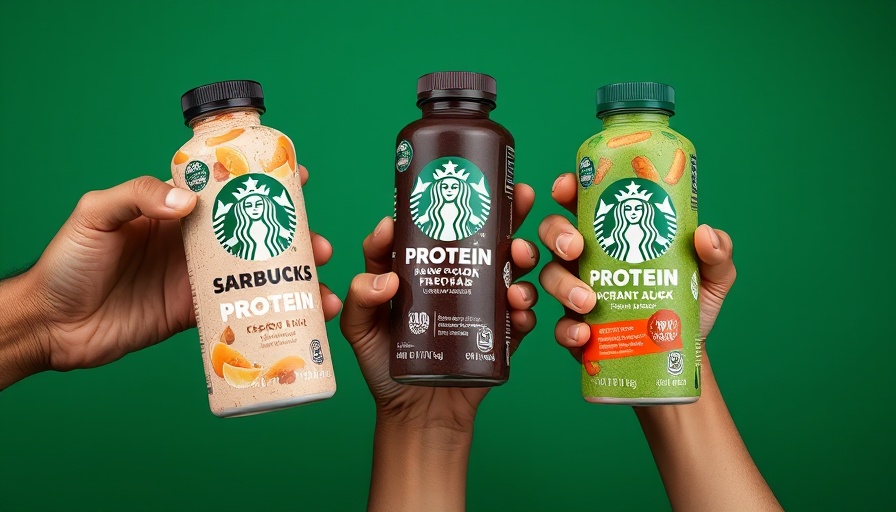 Protein drink brands in focus, related to protein trends in restaurants.