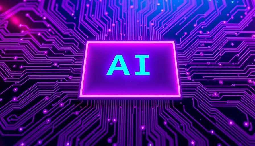Futuristic AI prompting technology design in vibrant colors.
