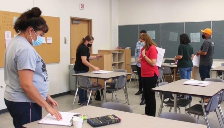 San Diego Unified teachers prepare a safe space for the new school year