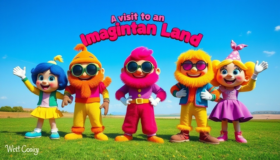 McDonaldland marketing campaign featuring iconic mascots in colorful costumes.