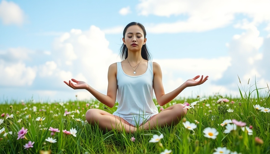 Young woman meditating in nature, illustrating why mindfulness works.