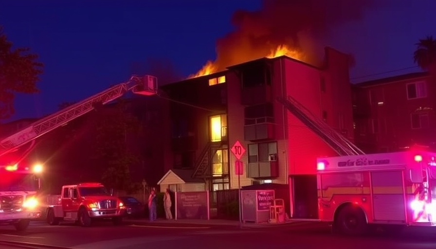 Apartment fire in San Rafael injures at least 8, displaces dozens