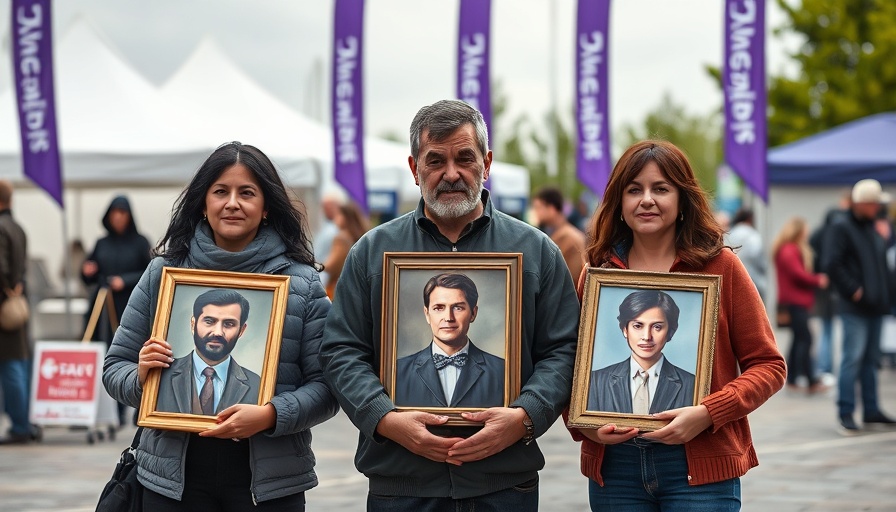 San Diego overdose fatalities decrease event with people holding portraits.