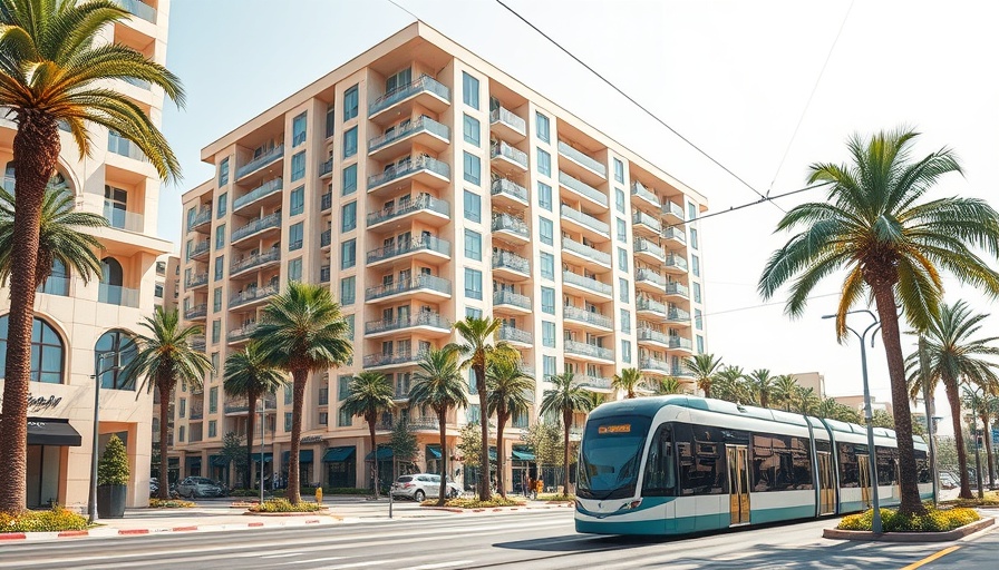 Modern urban apartments reflecting California housing reform upzoning.