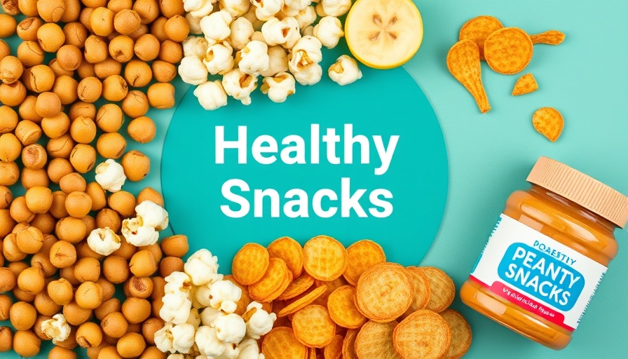 Healthy lunchbox pantry staples collage with snacks.