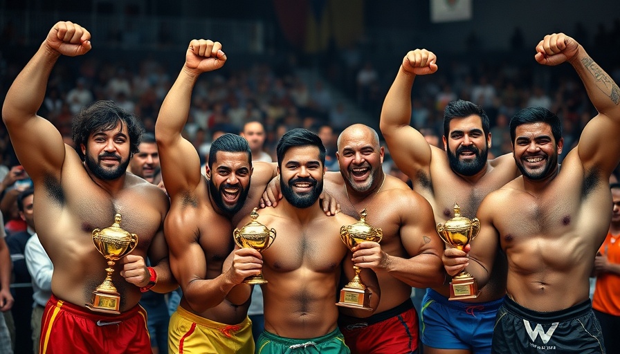 2025 Europe Strongman Cup winners celebrating with trophies.