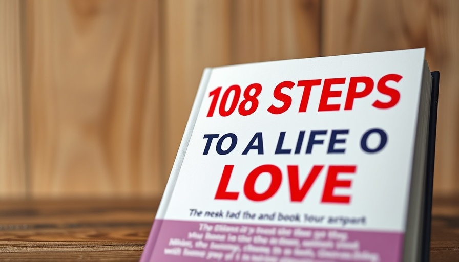 Vibrant motivational book cover on mindfulness yoga.