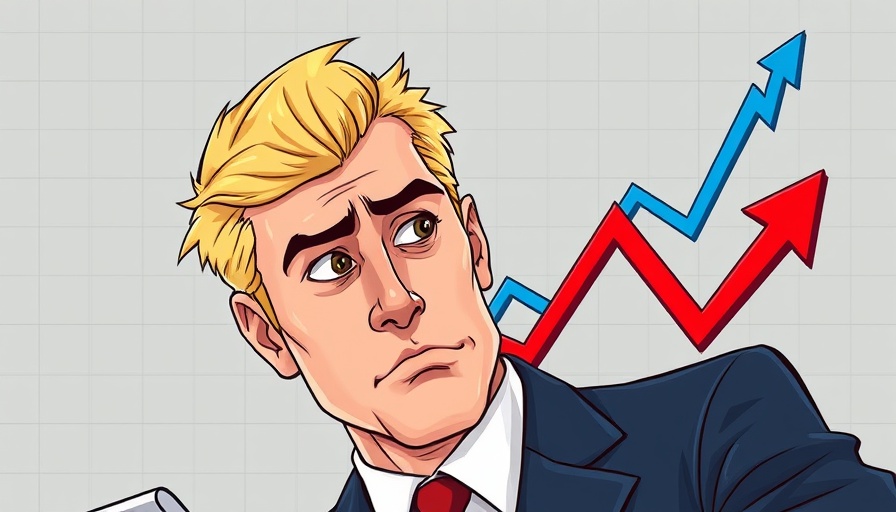 Businessman evaluating economic trends; California economic data importance.