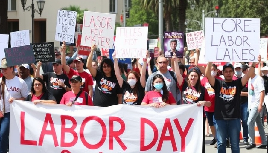 Rallies held throughout LA County set to mark Labor Day