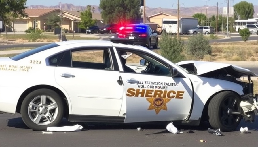 1 dead, 1 injured in crash involving sheriff's deputy in Calimesa