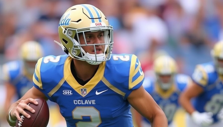 Reserve UCLA quarterback suspended after felony arrest
