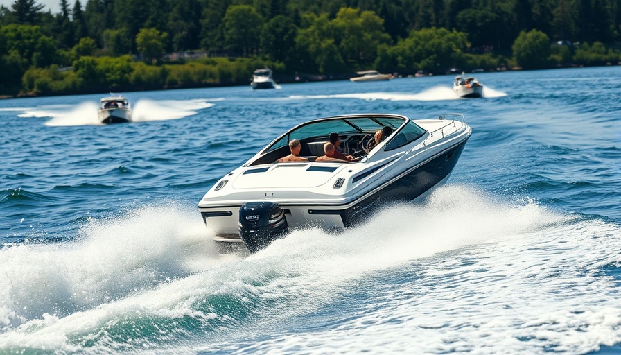 Speedboat race in San Diego September