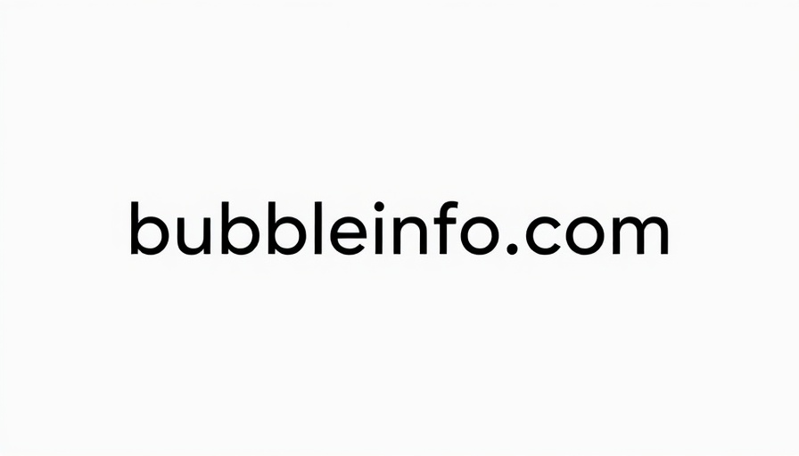 Minimalist bubbleinfo logo design on transparent background.
