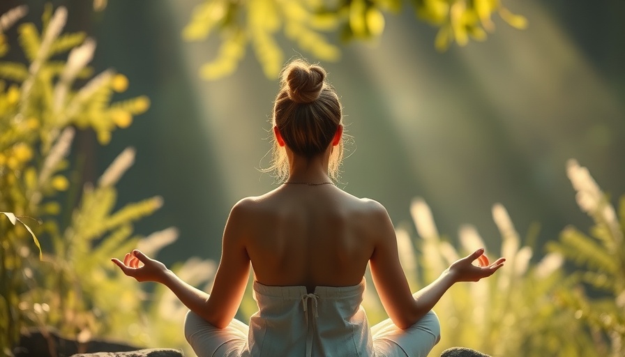 Reiki session for intuition and guidance in a natural setting.