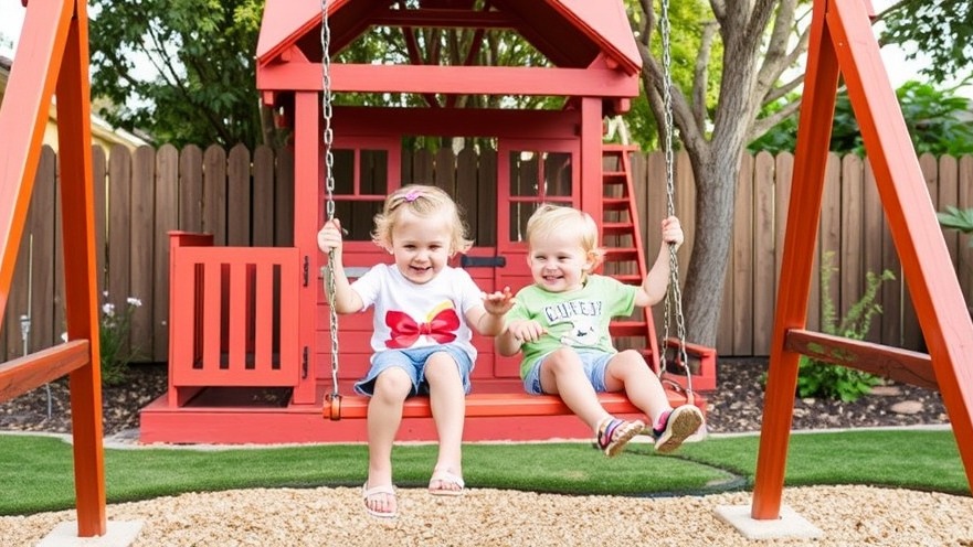 Kids playing on a swing set in Carlsbad, reflecting North San Diego County housing market trends.