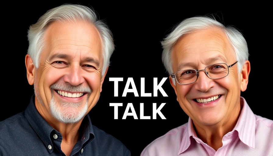 Two men discussing entrepreneurial mindset skills.