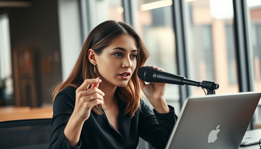 Engaged woman discussing the importance of 1:1 meetings in an office setting.