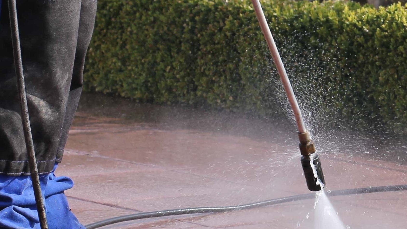 pressure washing