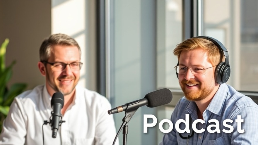 Podcast promotion on Gen Z motivation and empathetic leadership with two speakers.