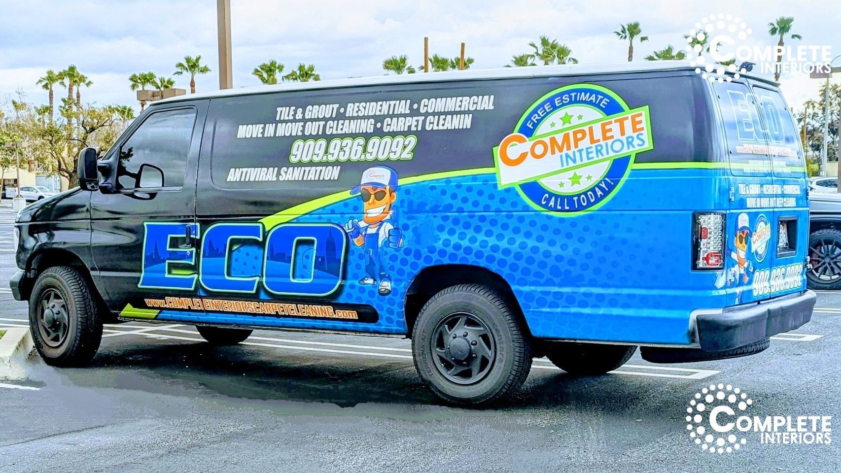 carpet cleaning truck