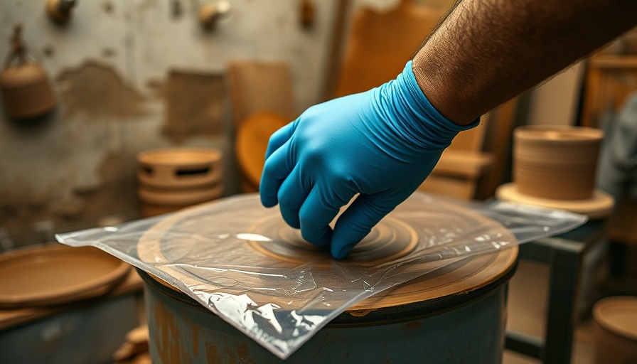 Creating ceramics in a workshop, turning side hustle into a business.