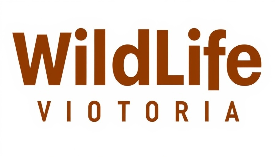 Wildlife Victoria logo with animal tracks design.