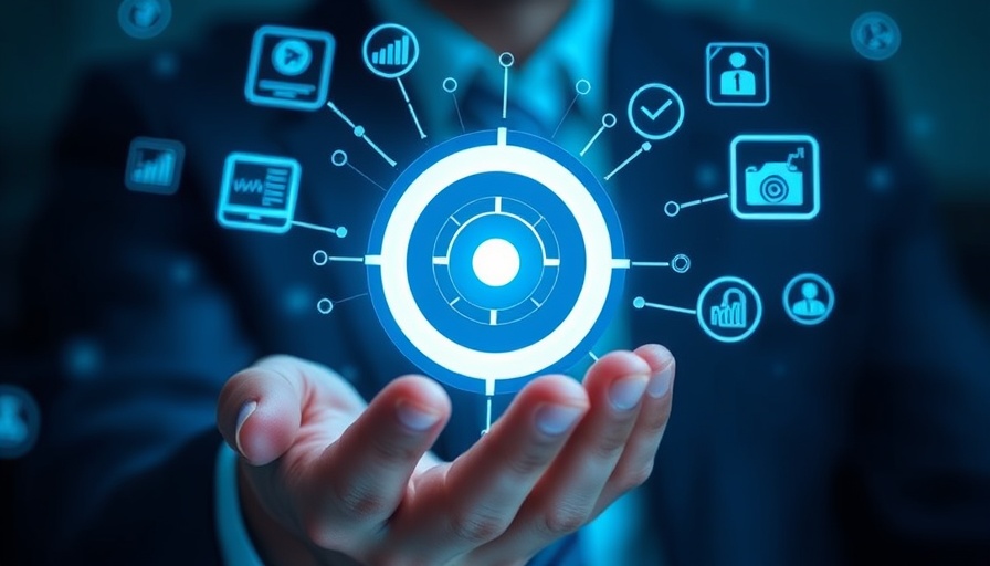 Qualities of ultra-successful entrepreneurs illustrated with a glowing digital target.