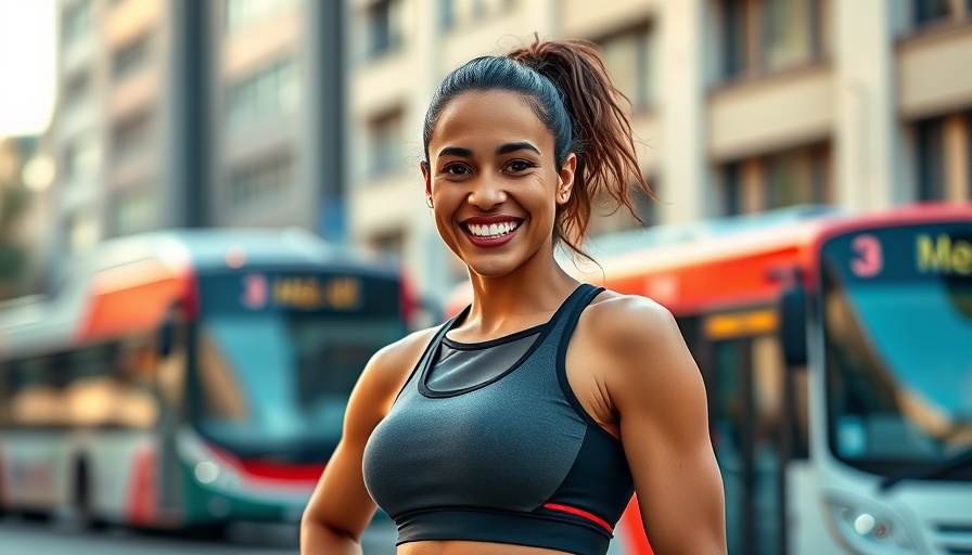 Fit lifestyle tips from a cheerful athletic woman outdoors.